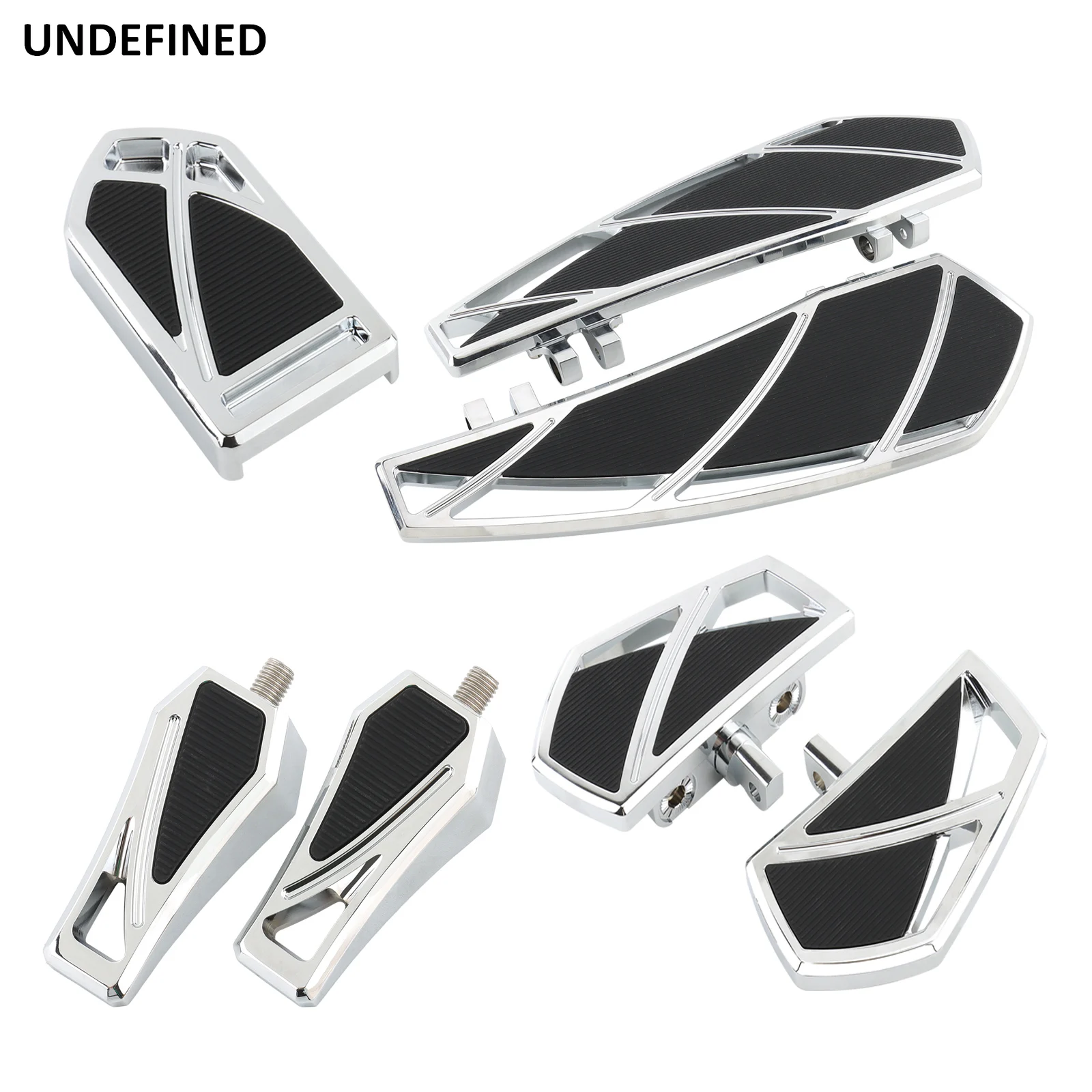 Phantom Floorboards Foot Pegs Brake Pedal Pad Shifter Pegs For Harley Touring Road King Electra Glide Softail Fat Boy Trike FLRT