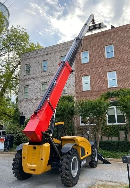 3 Ton Telescopic Handler Forklift Mini Rough Terrain Telehandler with EPA Diesel Engine