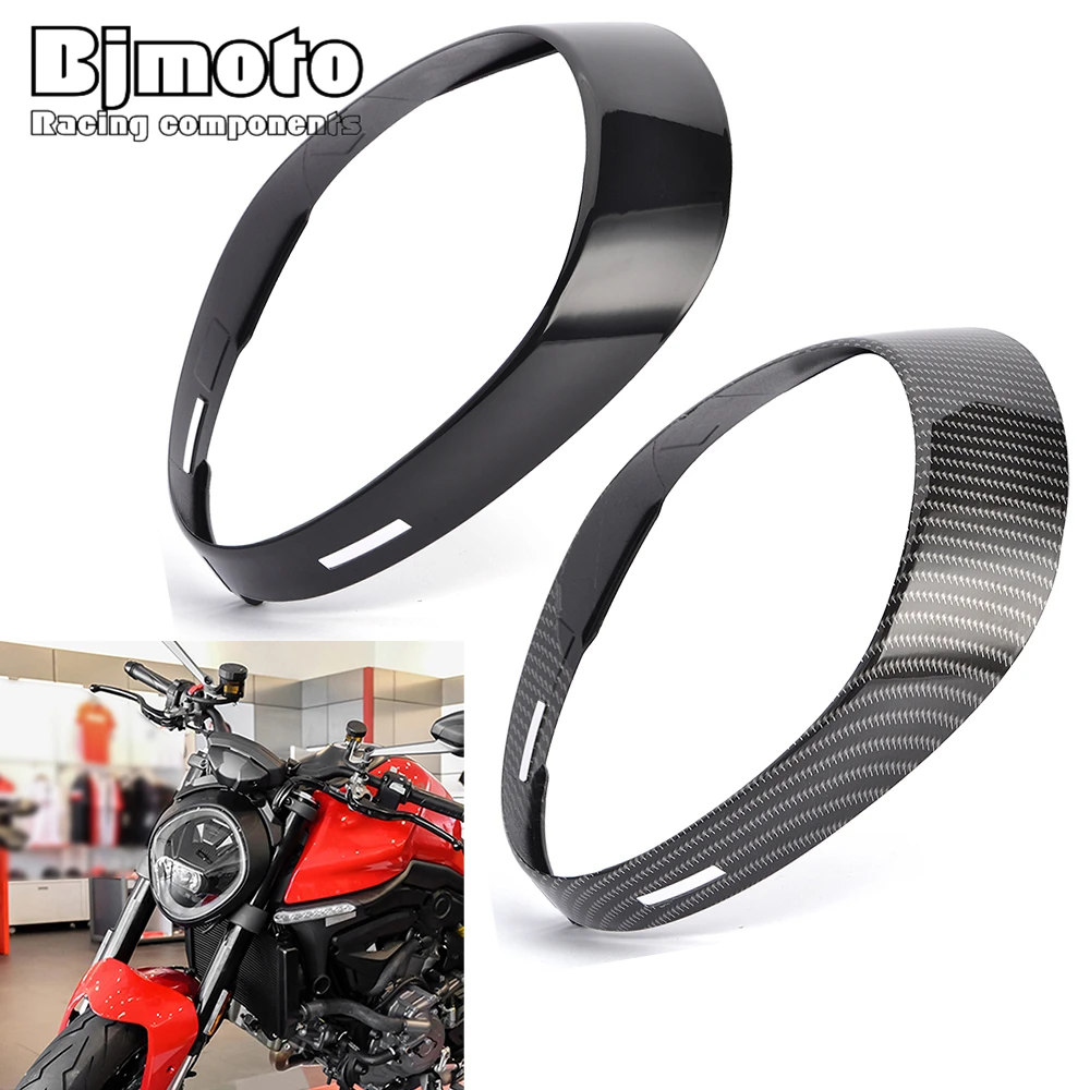 Motorcycle Headlight Headlamp Trim Protector For Ducati 937 950 2011 2012 2013-2018 2019 2020 2021 2022 2023 2024 2025 2026