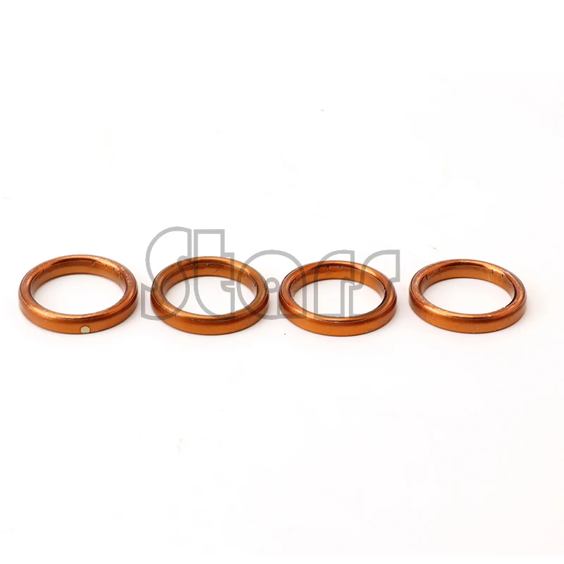 4 Pieces Muffler Exhaust Gasket For 49cc 50cc 110cc 150cc GY6 70 90 100 125cc Scooter Bike ATV Moped Parts