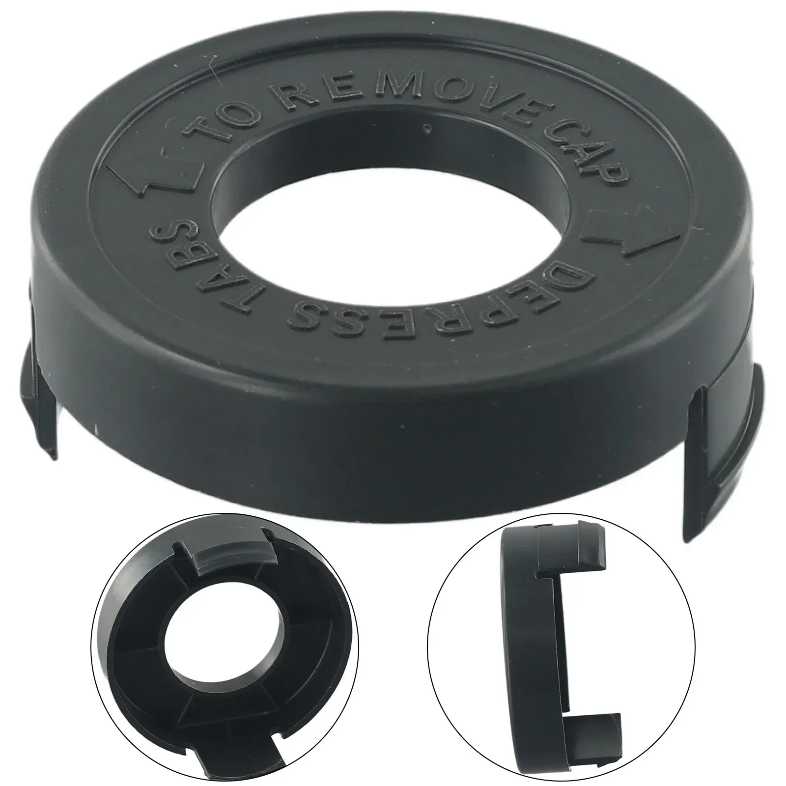 ABS Spool Cover Cap for Black & Decker For String Trimmers GLC12 GL250 GL310 GL360 Protects Line with Tool Snap Fit
