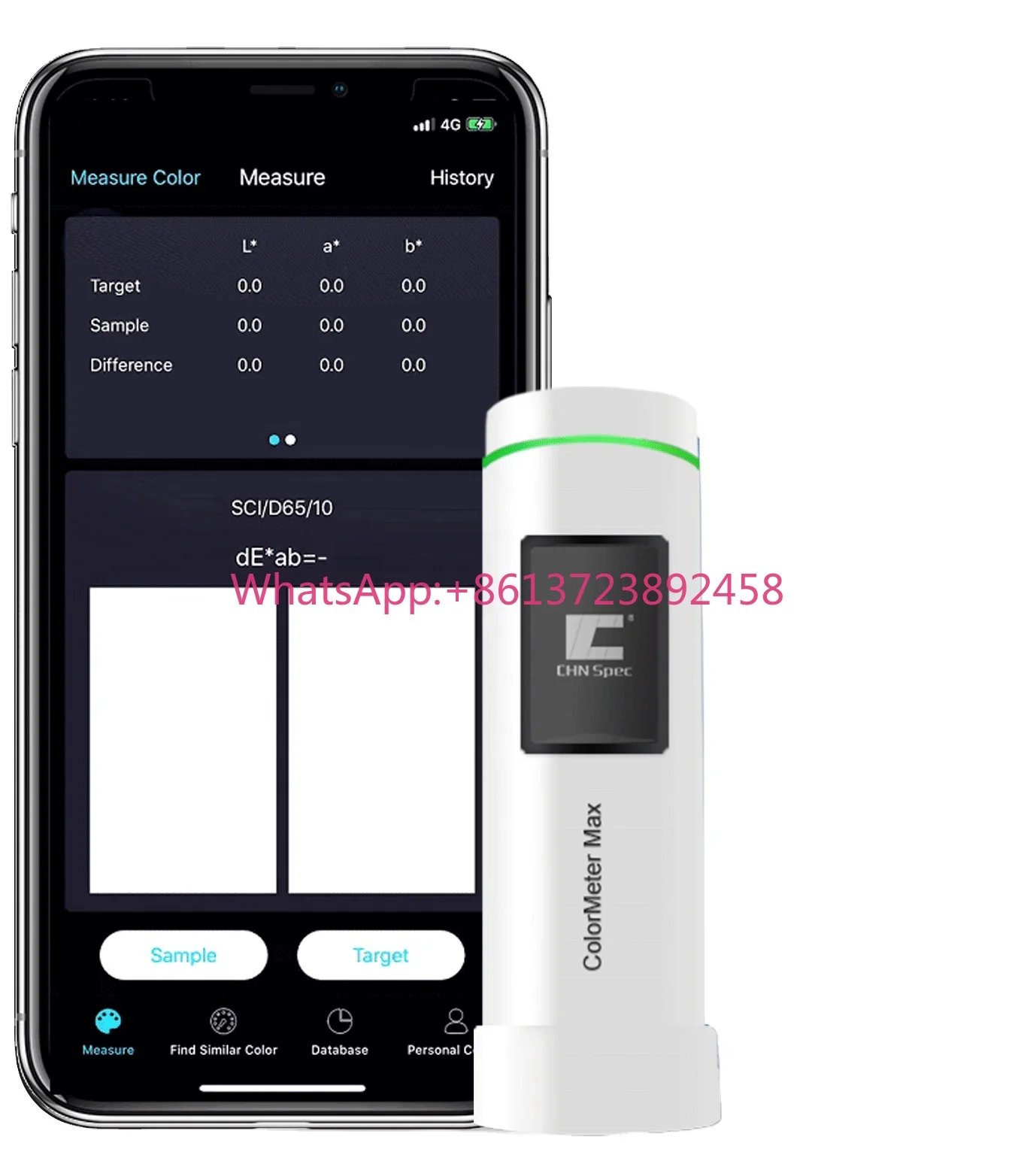 CHN Spec ColorMeter for Printing Industry Colorimeter Easy to Carry Colorimeter Compare X-Rite 3nh in Stock