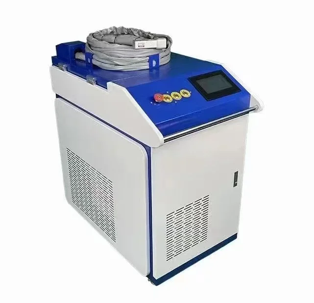 1000W Fiber Laser Cleaning Machine Rust Removal Metal Stainless Steel Aluminum New Condition Core Laser Source cleaning machine