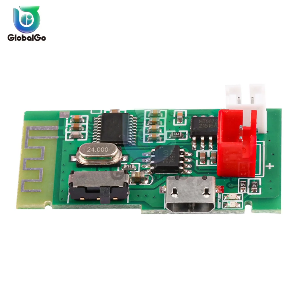 Type-c/USB Mono Bluetooth Power Amplifier PCBA Battery Charging Function 3.7V Lithium Battery Bluetooth Module