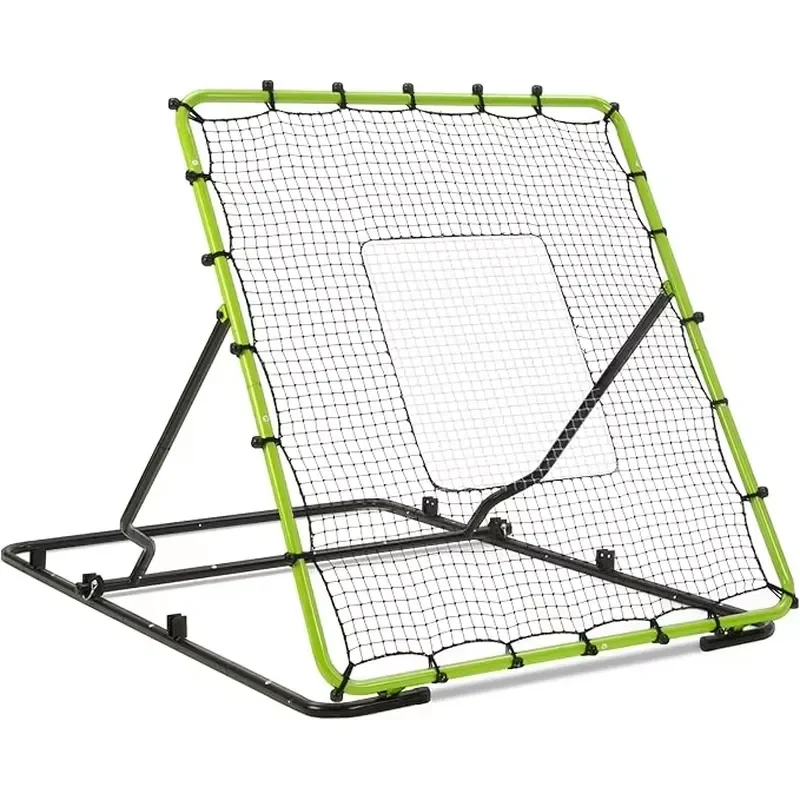 Baseball Rebounder Net 4 X 4.5 ft Softball Bounce Back Fielding Trainer 3 Ball Return Angles Practice Equipment