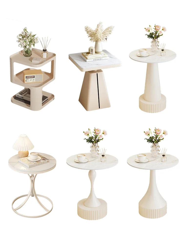 

Side table combination, family living room, bedroom, bedside cabinet, balcony, small round table
