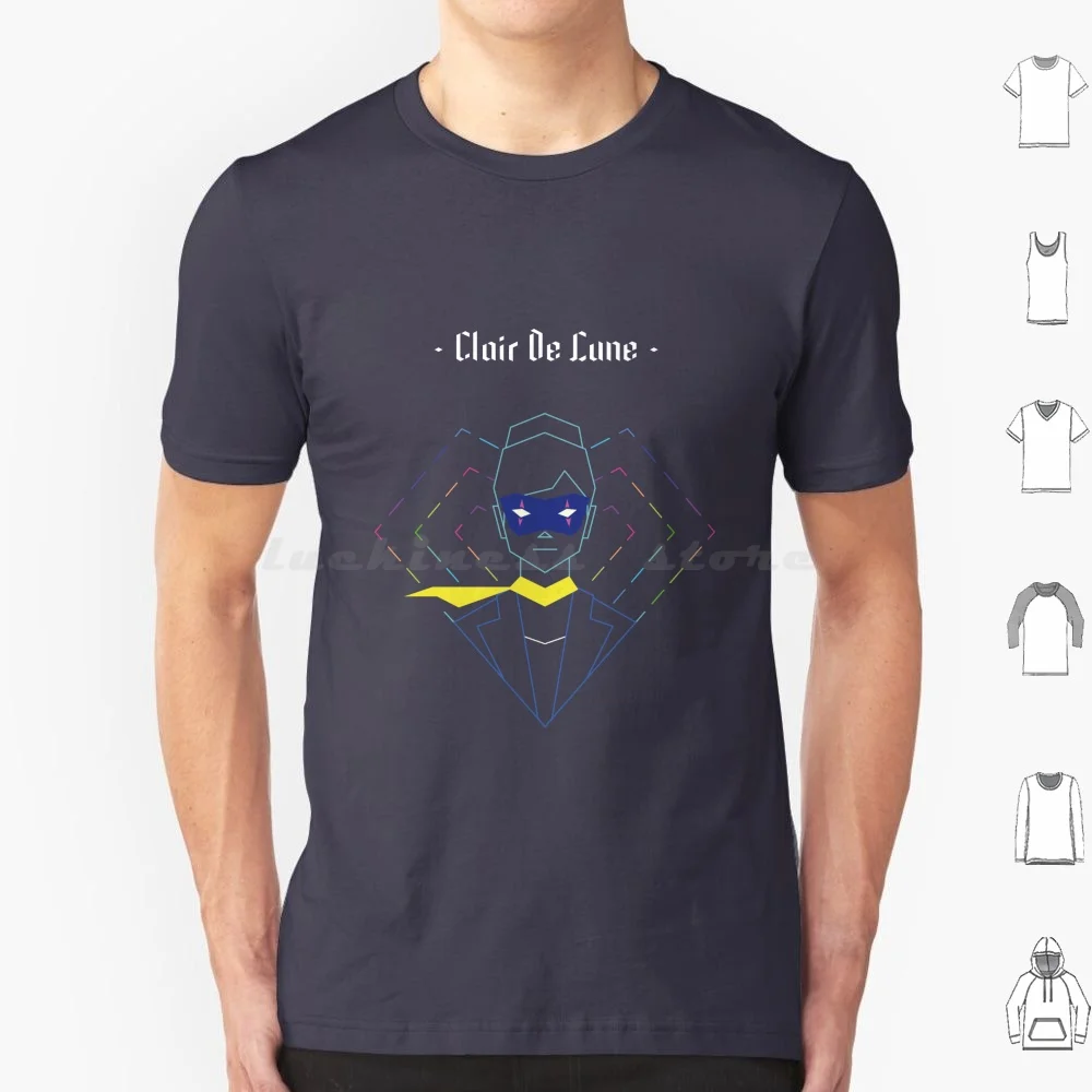 Clair De Lune T Shirt Men Women Kids 6Xl Sayonara Wild Hearts Indie Gaming Game Rainbow Love Heartbreak Debussy Fool The Fool