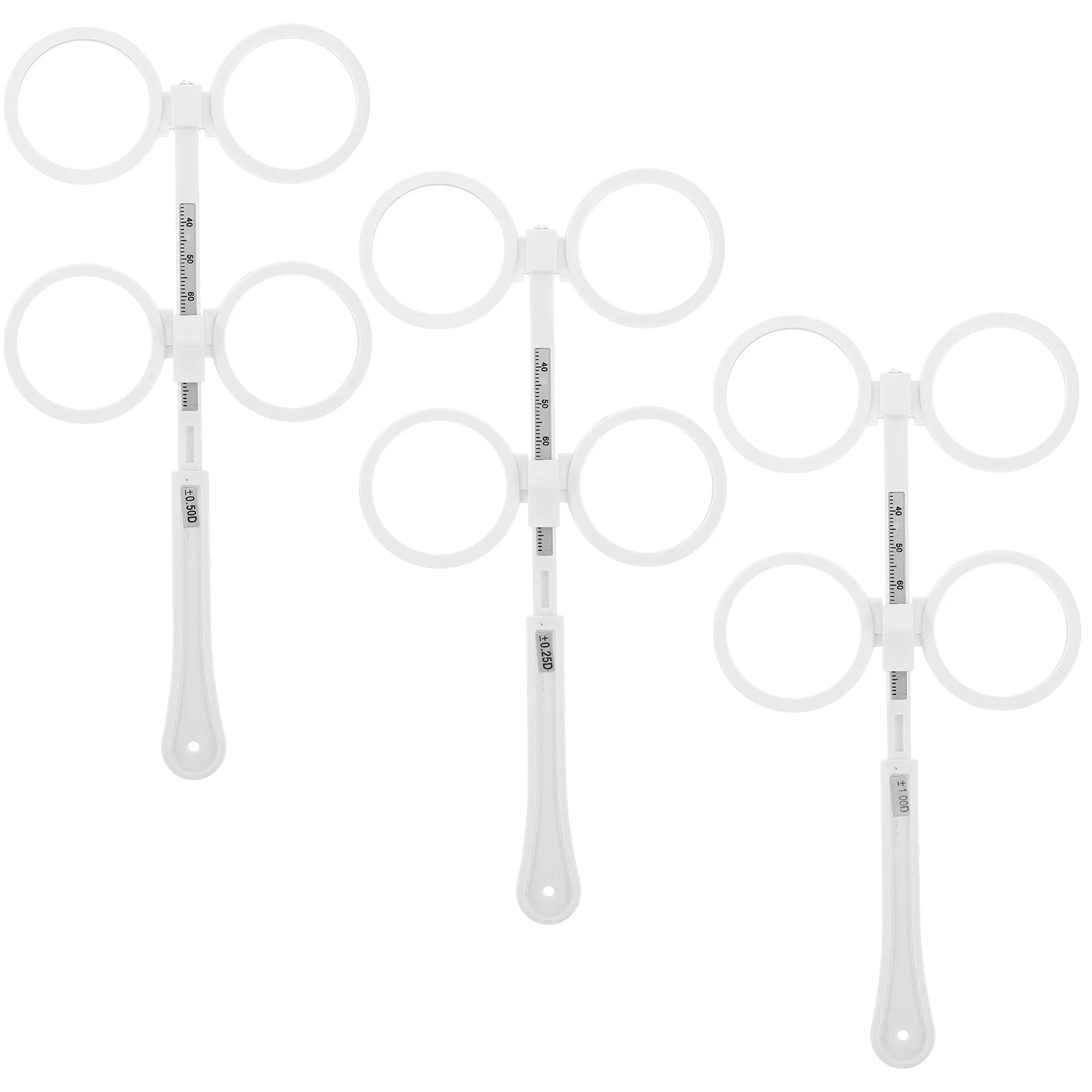 

3Pcs Weak Vision Training Adjustable Trial Lens Flips Optical Flipper Near Vision Amblyopia Confirmation Test Optometry