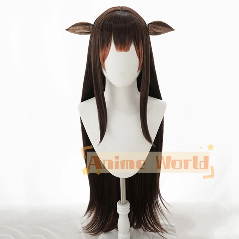 Game Azur Lane Kashino Maid Cosplay Wig Halloween Christmas Woman Men Adult Wig