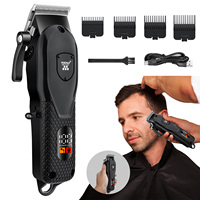 Powerful Electric Hair Clippers for men HIENA hair Trimmer Professional barber hair cutting machine Cordless Wet And Dry haircut