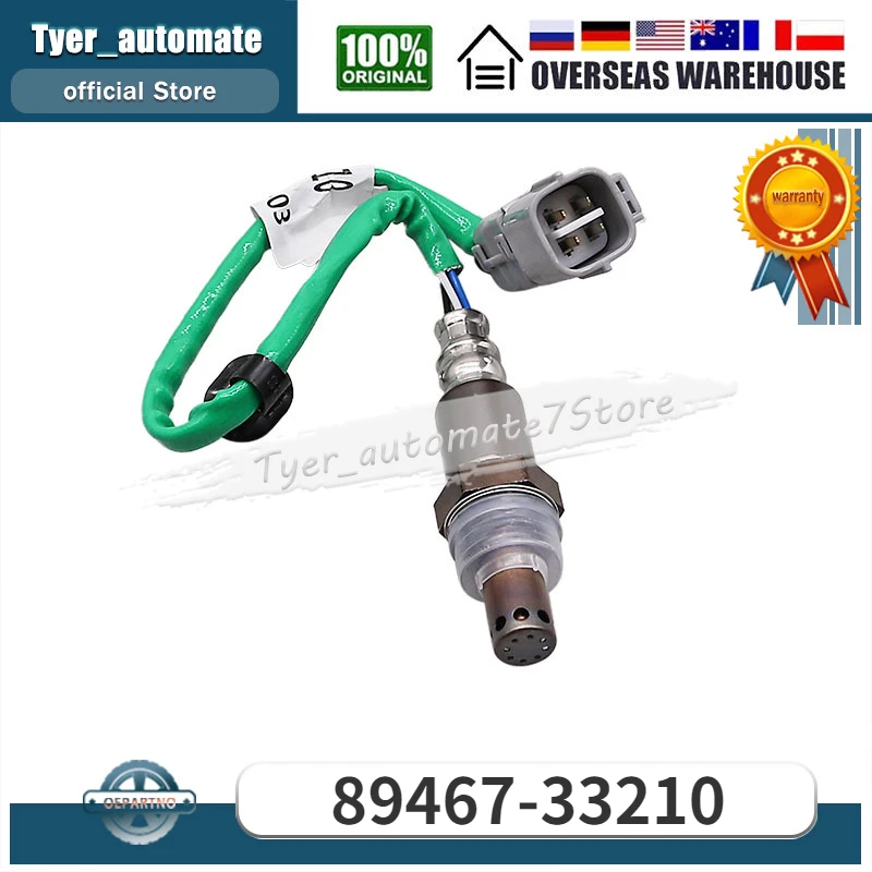 Tylna sonda lambda czujnik O2 89467-33210 dla Toyota Avalon 2019-2021 2.5L Toyota Camry 2018-2020 2.5L Lexus ES300h 2019-2020
