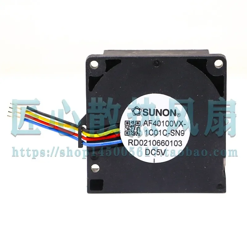 For Jianzhun SUNON AF40100VX-1C01C-SN9 4010 DC 5V 4cm Blower with PWM Speed Regulation