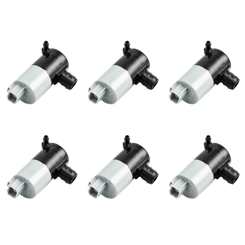 

6X Car Windshield Washer Pump Nozzle Sprayer For Toyota Corolla Altis Auris Avensis 85330-02030