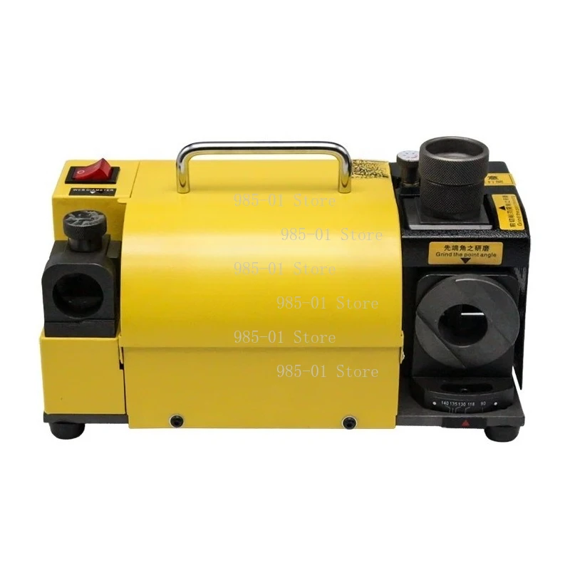 120W Portable Drill Bit Sharpener, 3-13mm CBN/SDC Disc Grinding Machine for Drill Bits Sharpening
