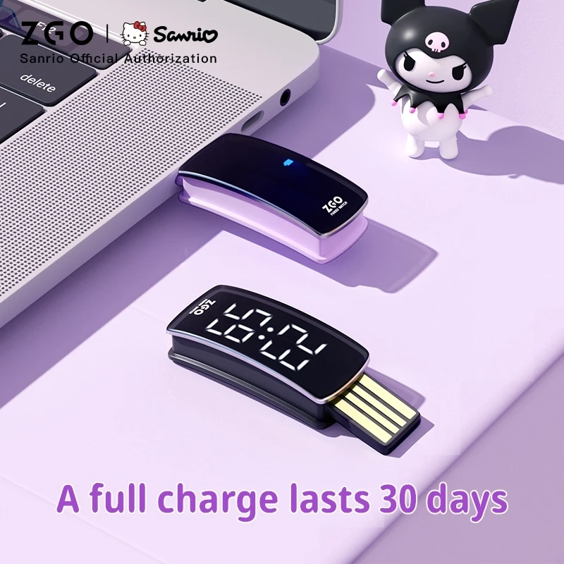 ZGO Sanrio Kuromi Kids Smartwatch for Girls, Multifunctional Sports Watch, Stylish Electronic Wristband for Students Gift  6262