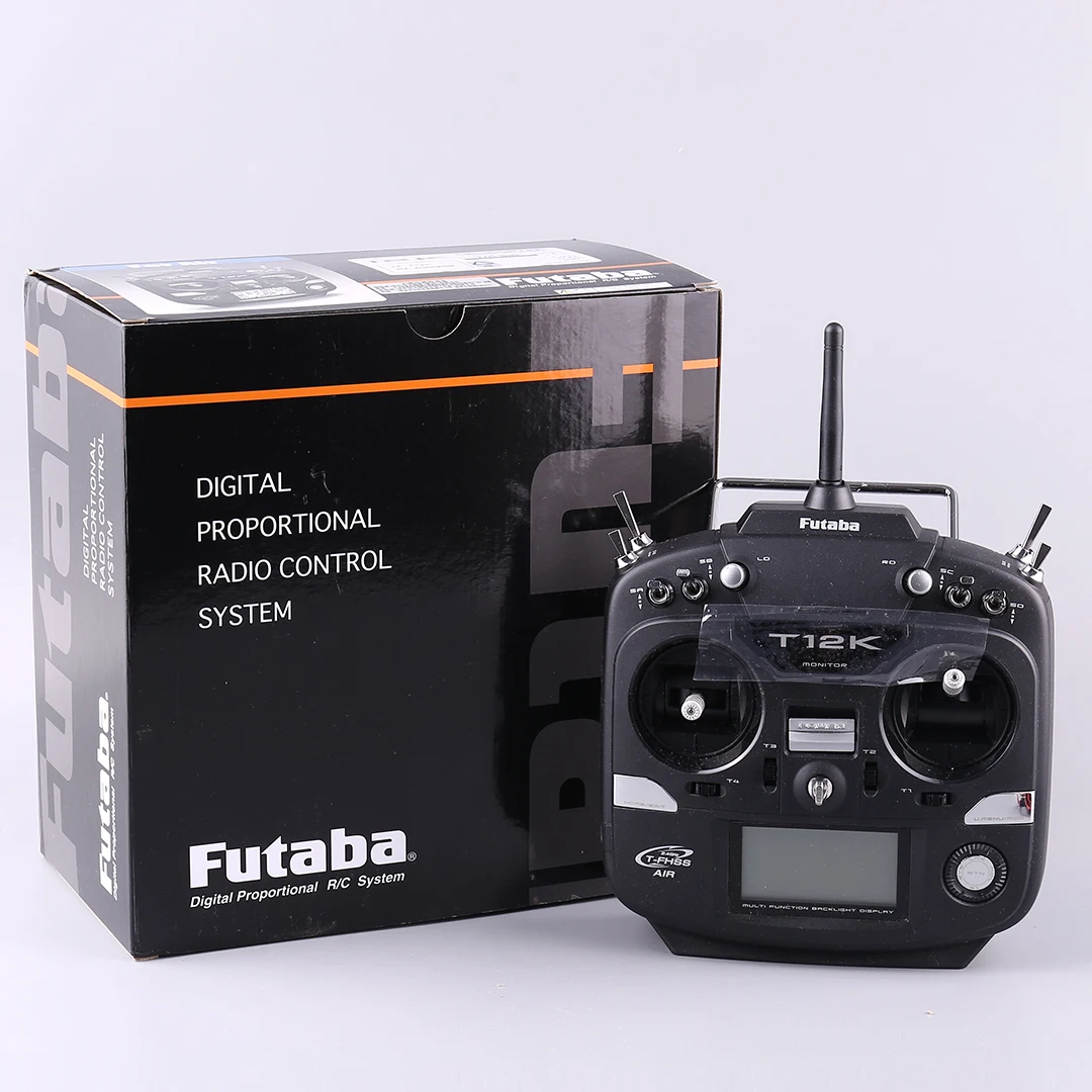 

Futaba T12K 2,4G 12-канальный пульт дистанционного управления с R3008SB приемником для вертолета Rc/дрона с неподвижным крылом/Аксессуары для модели Rc