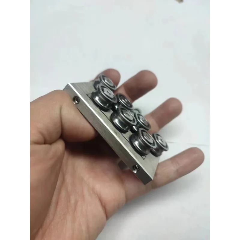 Manual Cable 7-Wheel Straightener Copper Stainless Steel Iron Wire Straightening Machine