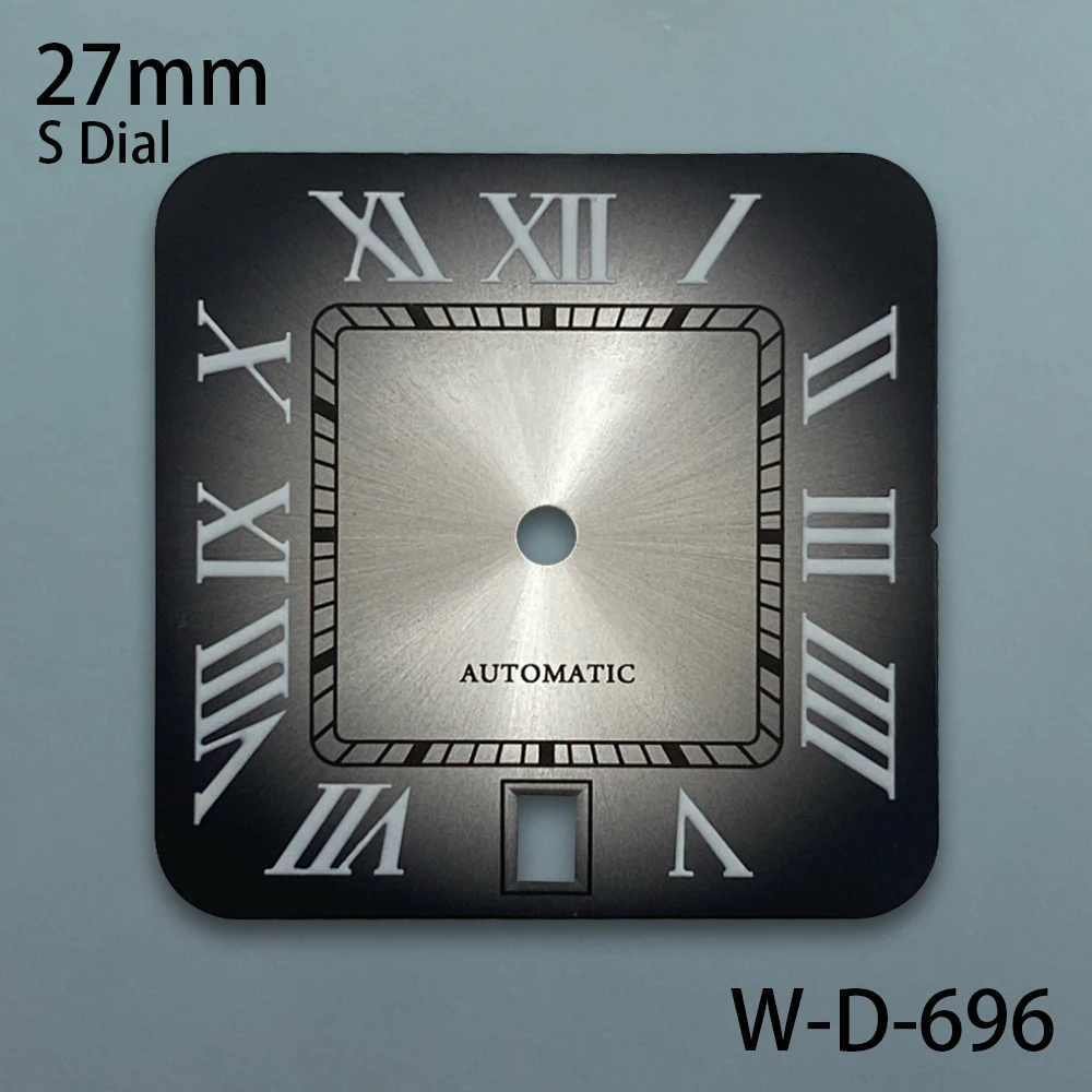 27 мм S логотип Roma кварцевый циферблат подходит для NH35 автоматический механизм 6 часов высококачественные аксессуары для модификации часов