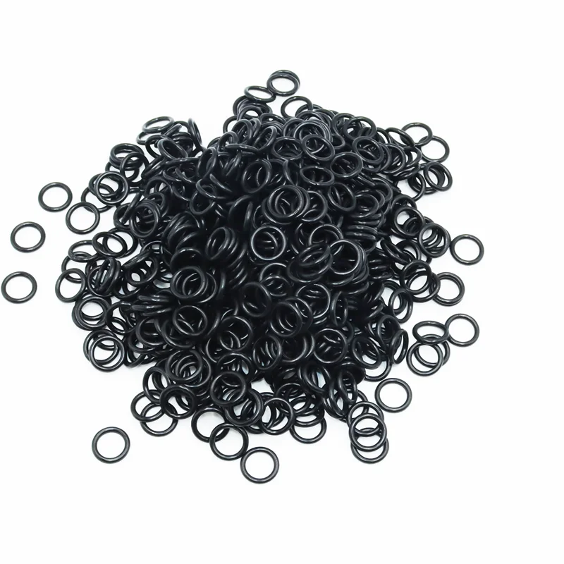 100/20pcs Oring CS1/1.5/2/2.4/3.1/4mm O Ring Sealing Washer NBR Ring Plumbing Round Rubber Gasket Oil Resistant High Temperature