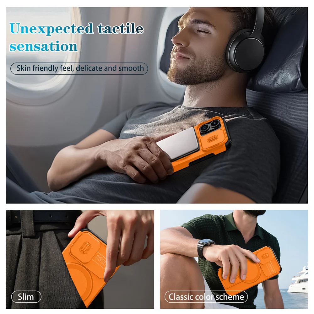 Shockproof Foldable Magnetic Stand Phone Case For iPhone 18 17 16 15 14 13 12 11 Pro Max Air 16E Full Body Lens Protection Cover