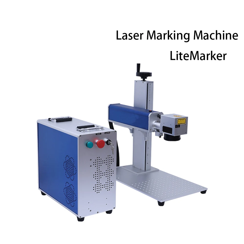 Haojiayi 20-50W Fiber Laser-markering Machine Raycus Max Ipg Voor Markering Metal Rvs