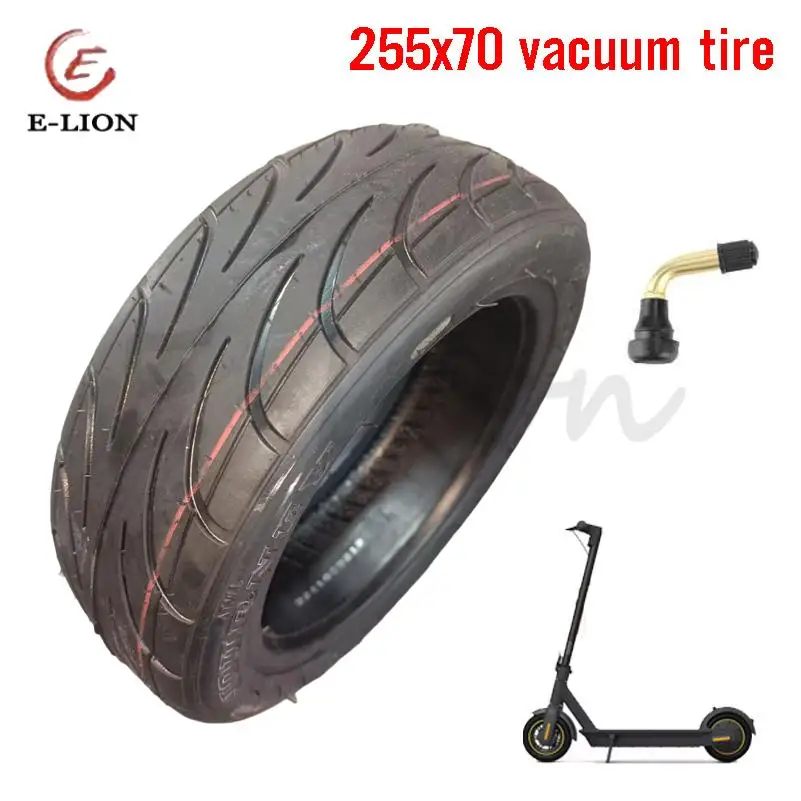 

Высококачественная бескамерная шина 255x70 для балансировочного автомобиля электрического скутера, 10-дюймовая прочная вакуумная шина 255*70