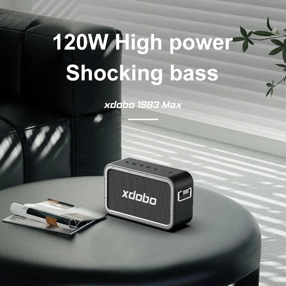 

Xdobo 1983 Max Portable Speaker Powerful Original Pro Sound Waterproof Speaker Outdoor Wireless Blue Tooth Speaker
