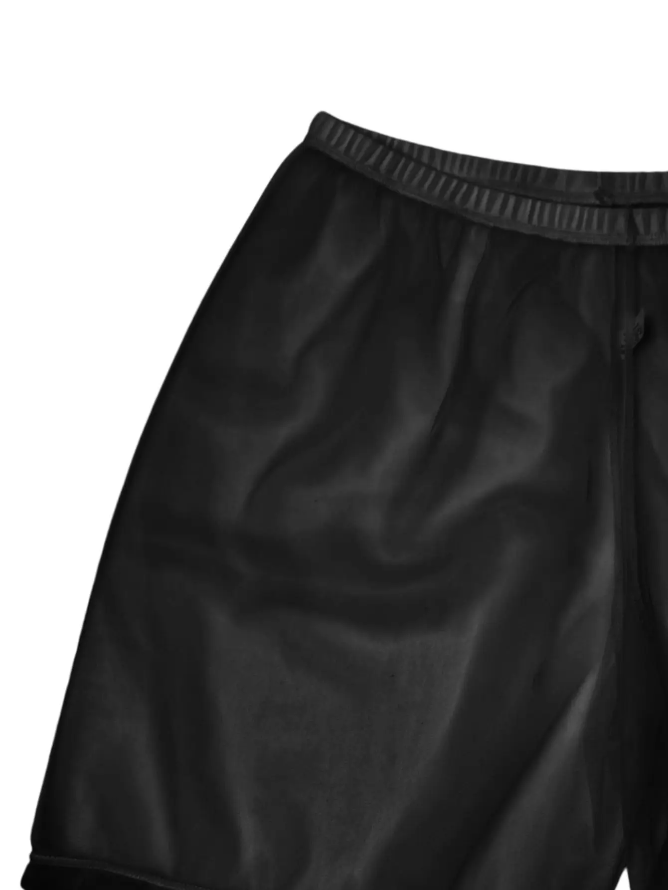 Pantalon de boxe long pour hommes, 2 pièces, sexy, simple, confortable, à la mode, doux, respirant, semi-transparent, pour sports à domicile, coupe ample