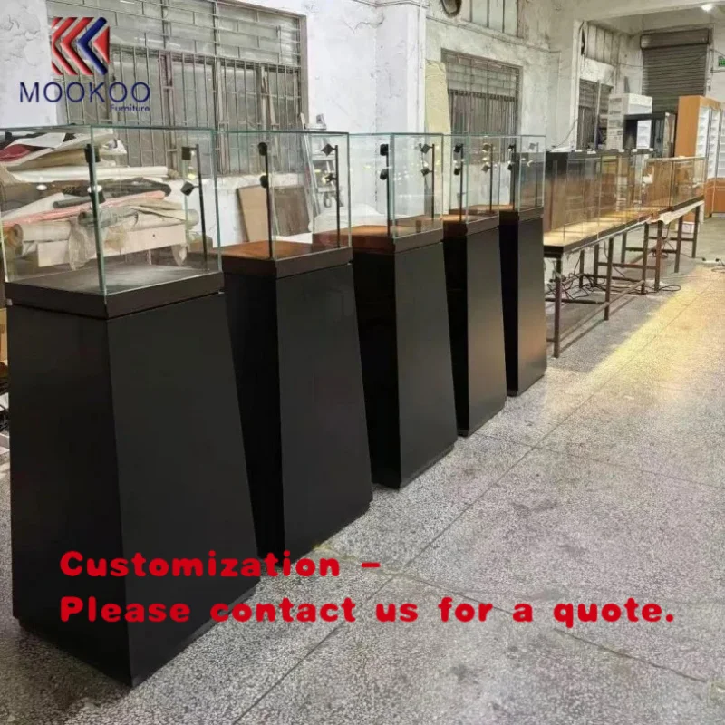

custom.High Transparency Custom Jewelry Display Showcase/counter with Led Lighting Jewelry Store