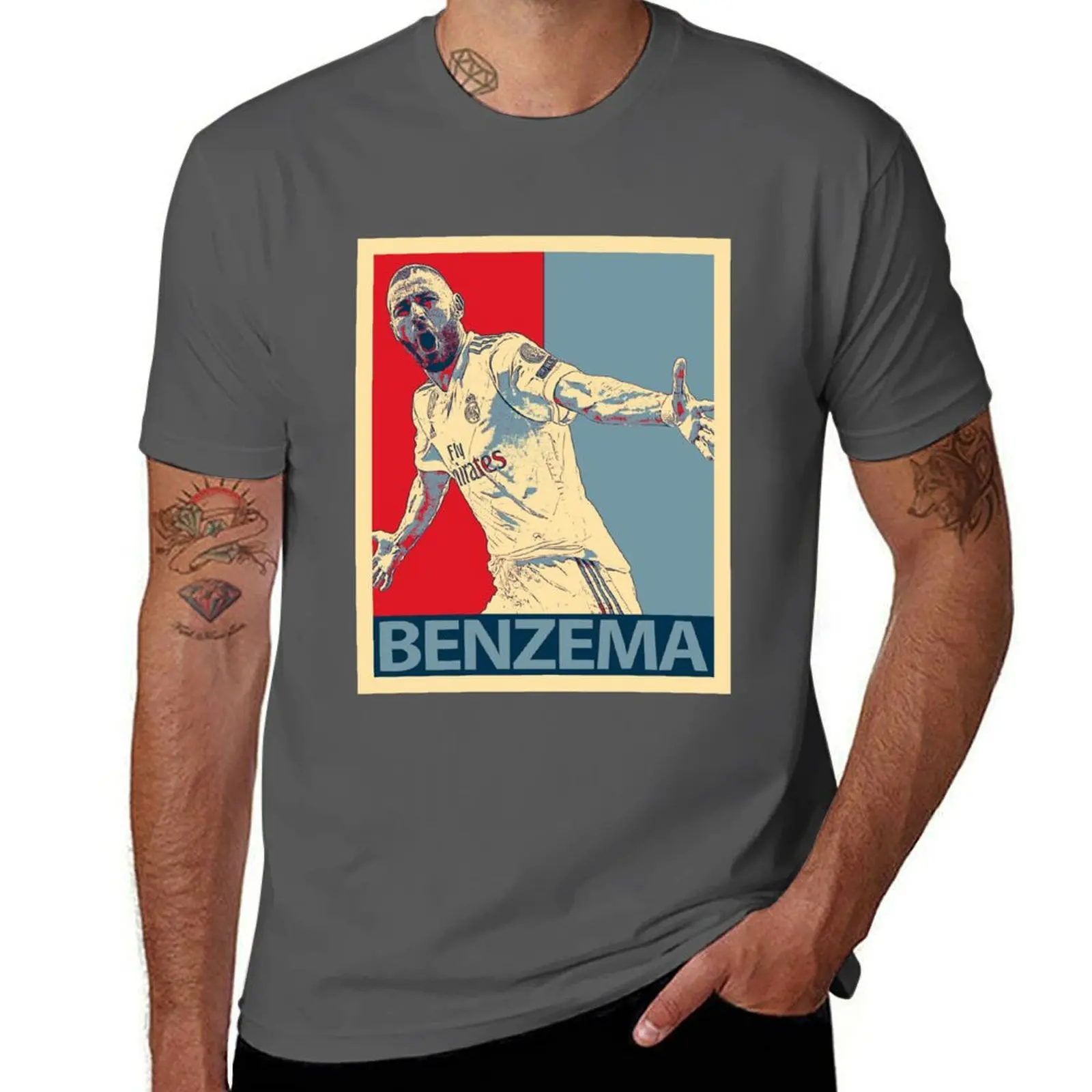 Karim Benzema T-Shirt t shirts for man pack cotton man t shirt graphic cotton t shirt pack T-Shirt