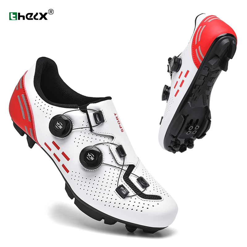 2023 Cycling Shoes Mtb Men Racing Road Bike Shoes Self-Locking Speed Cycling Sneakers Women Spd Cleats Mountain Bicycle Footwear