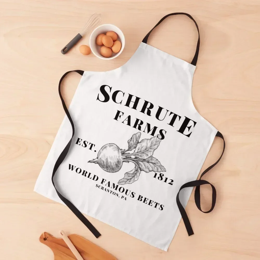 

Schrute Farms, world famous beets! Apron Kitchen Supplies Idea Goods kitchen jacket woman christmas decoration esthetician Apron