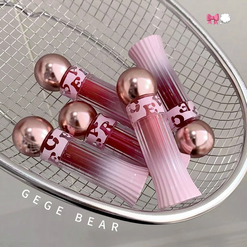 بلسم شفاه Gege Bear ناعم رذاذ حريري ناعم ليس من السهل أن يبهت، مرطب ومرطب للشفاه في الغلاف الجوي #3
