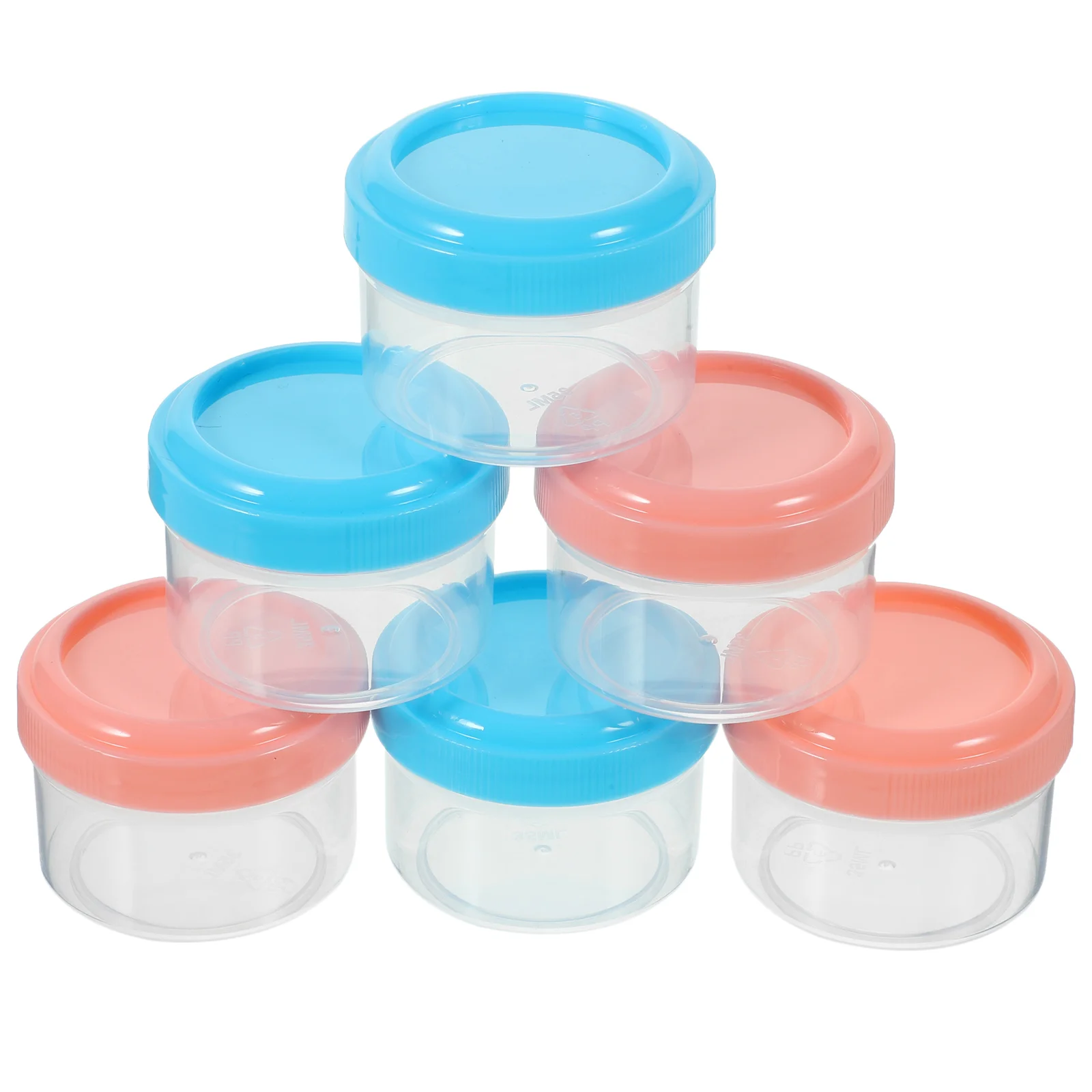 

Salad Dressing Container Small Condiment Container with Lids Sauce Cups Plastic Seasoning Box Barbecue Spice Jar