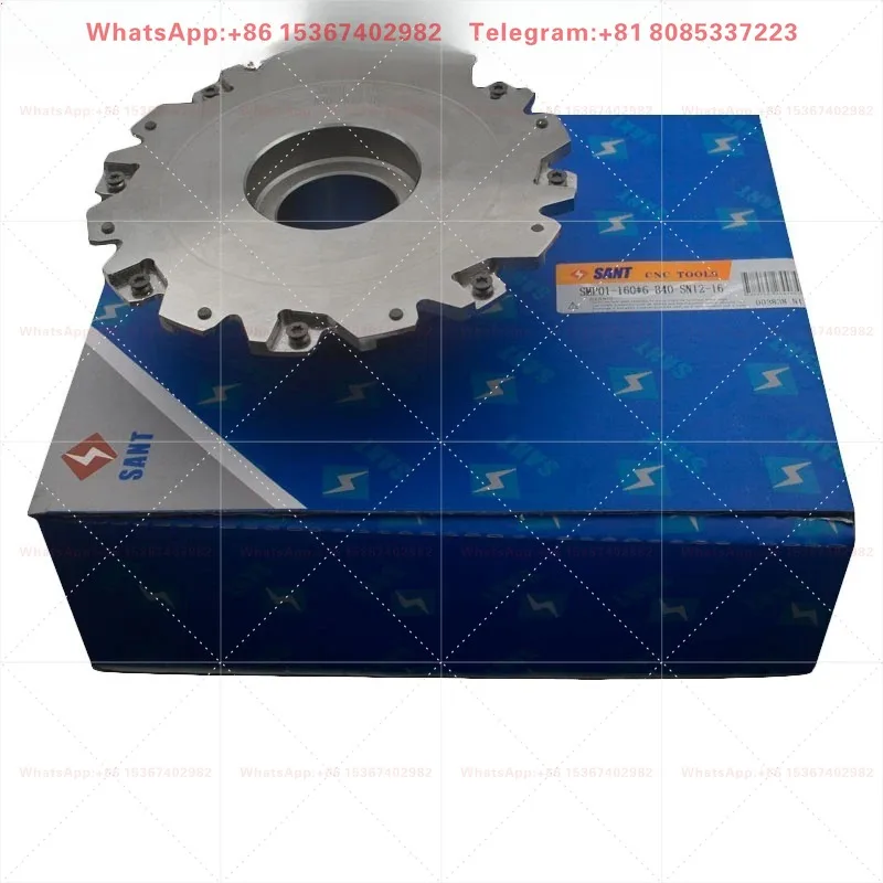 Indexable numerical control milling cutter steel saw blade PT02 three-sided milling cutter head series reference SMP01
