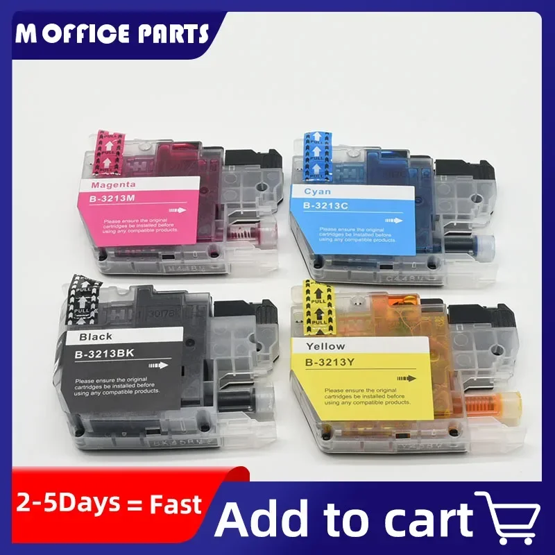 LC3211 LC3213 Compatible Ink Cartridge For Brother LC3211XL LC3213XL DCP-J572DW DCP-J772DW DCP-J774DW MFC-J491DW Printer