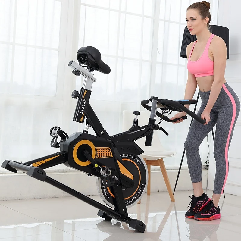 Indoor Cycling Bike Exercise Bicycle Cardio Workout Aerobic Machine Home Gym Spinning Bike