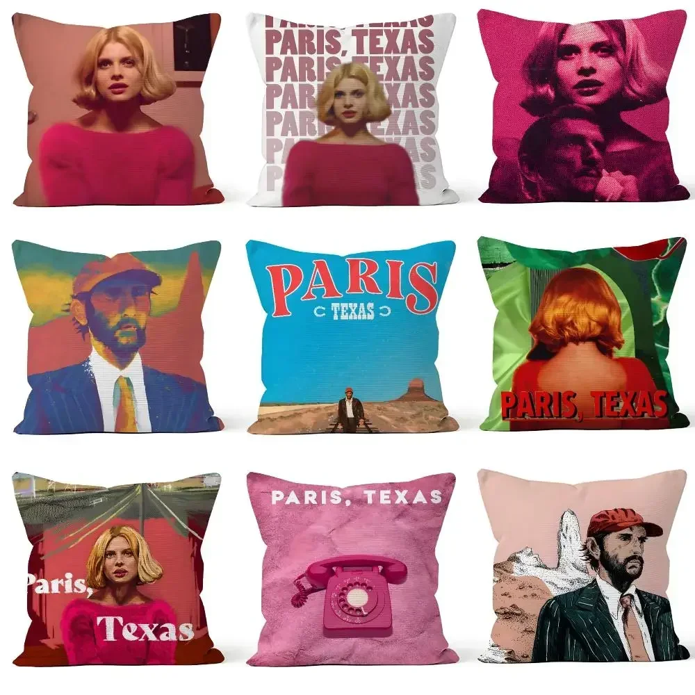 Cover Throw Pillow Travis Cover Soft Paris, Short Plush Case Movie For Sofa Bedroom Cozy Jane Home Texas Hunter Decor