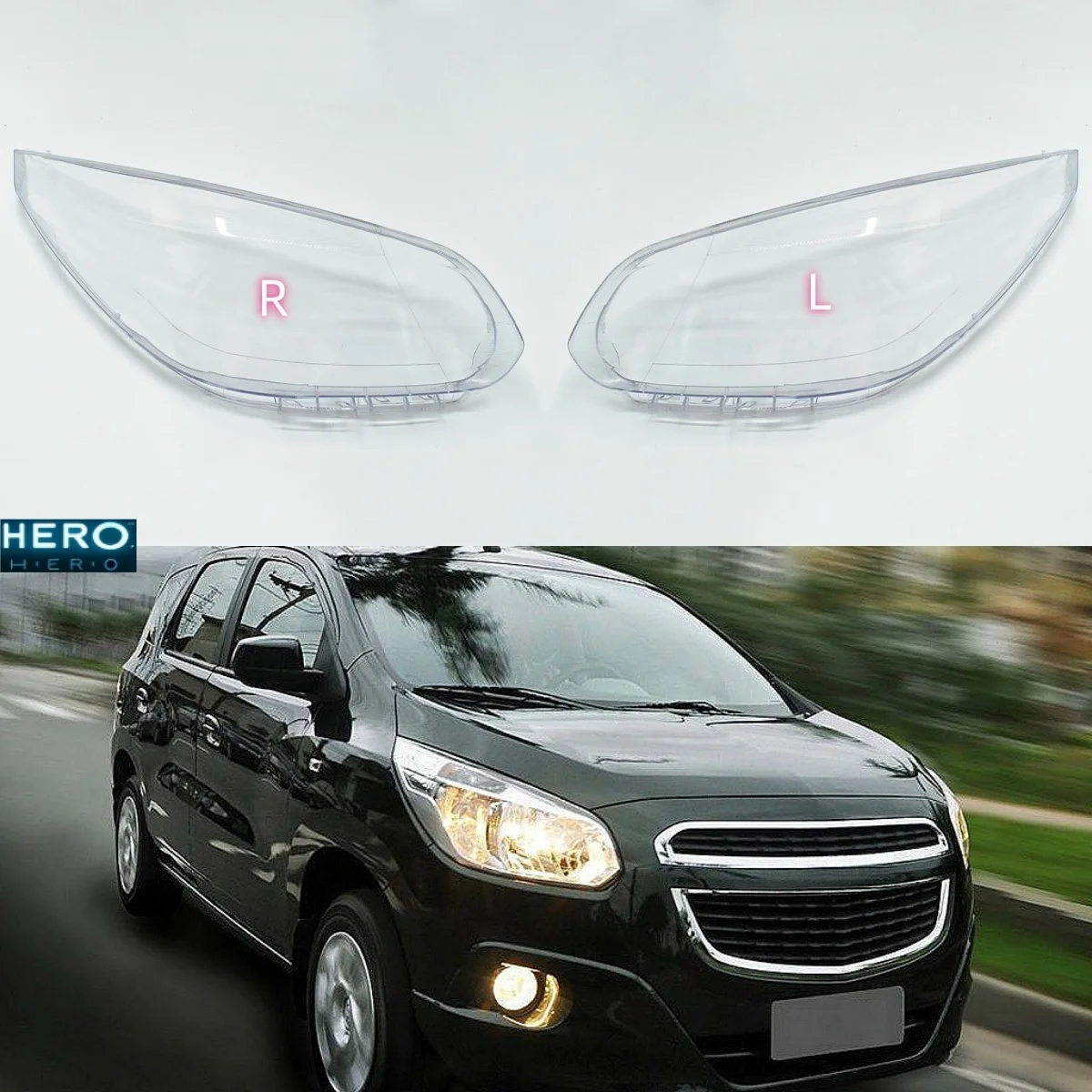 

Налобный фонарь для Chevrolet Spin 2013-2018, прозрачная маска, крышка для фары, замена оригинального абажура из оргстекла