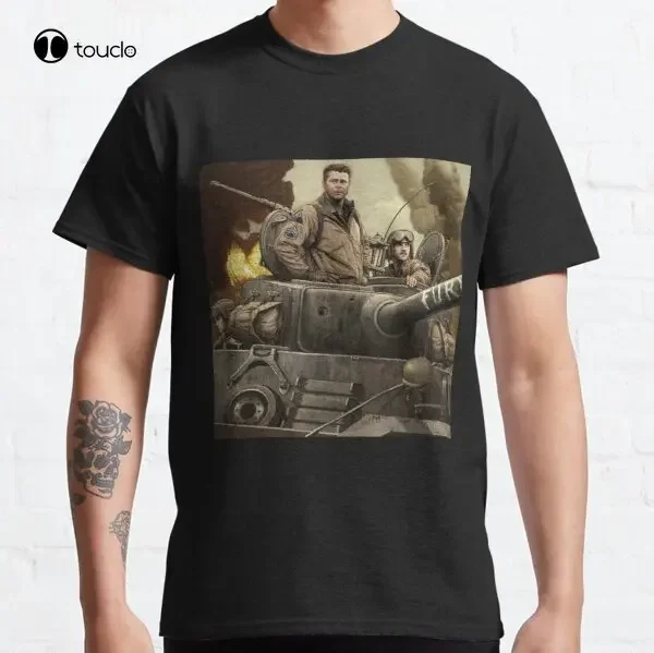 Fury Fury Tank, Sherman Tank, M4 Sherman Classic T-Shirt Tee Shirt