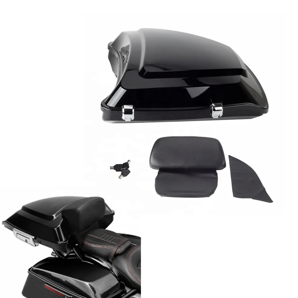 

Motorcycle Pack Trunk Backrest Tour Case for Touring Road King Road Glide 2014-2023