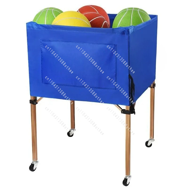 Basketball football Storage Storage basket Foldable Air volleyball