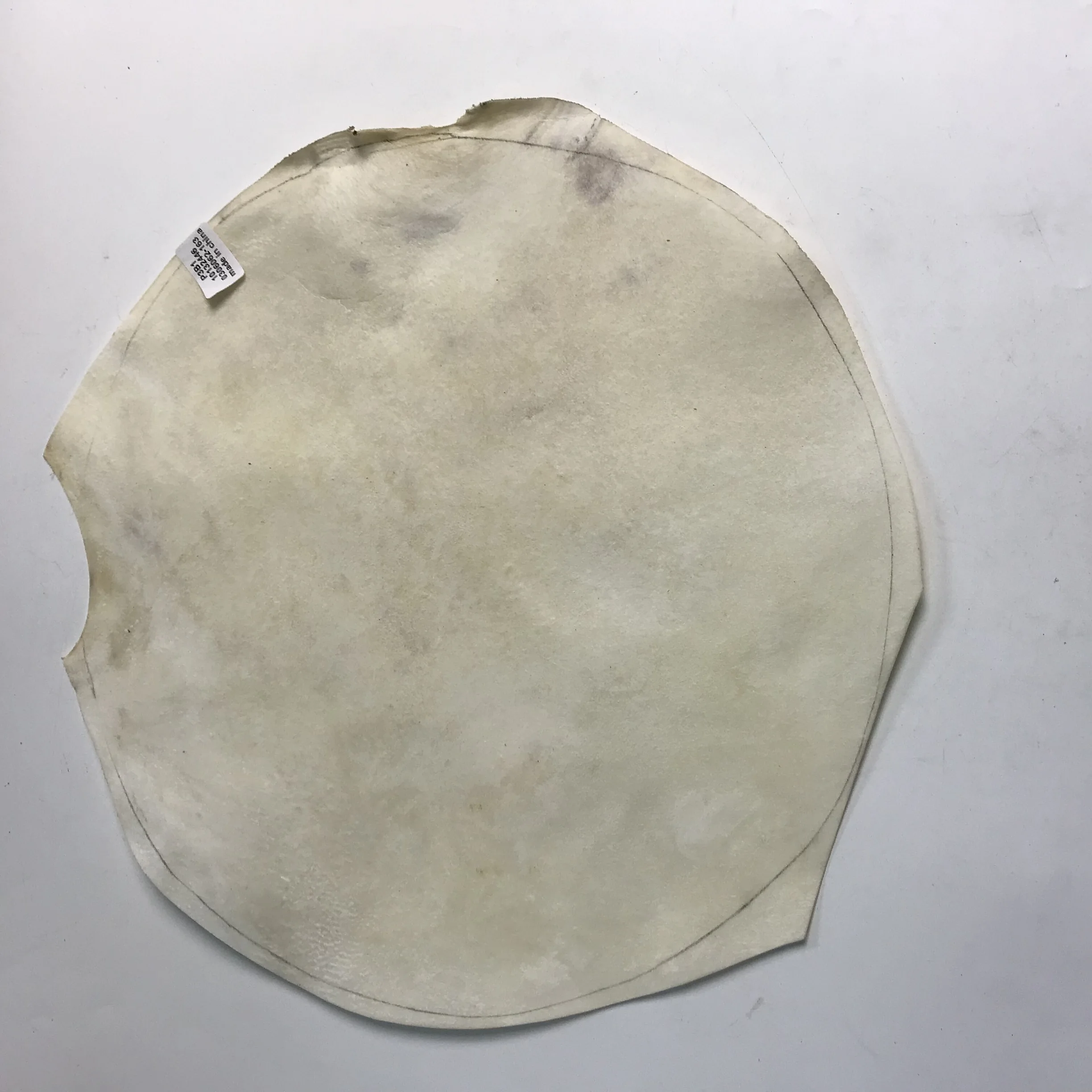 

Кожаная головка барабана из козьей шкуры для бонго / шаманских барабанов / африканских барабанов 10 дюймов