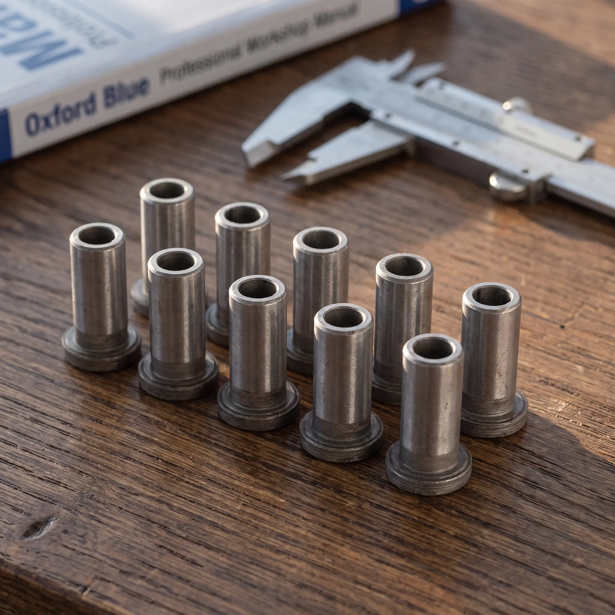10Pcs Professional Grade Steel Drill Sleeve Bushing Sleeve for Jig Fixtures Accurate Positioning No Pilot Holes Required Sturdy