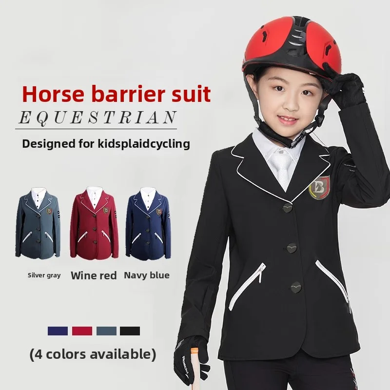 승마 상의, 어린이 승마 재킷, 퍼포먼스 슈트, 장애물 승마복, 대회복, 기사복, 승마복