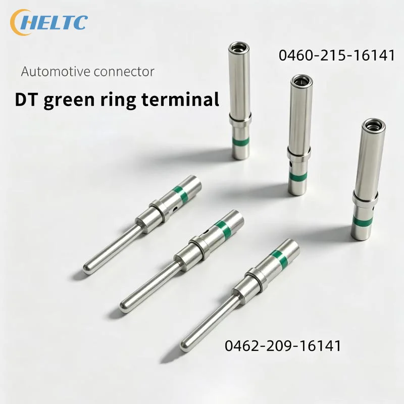 20 Pcs DT 1.5mm Series Pin Contact 0462-201-16141 0460-202-16141 Stainless Steel 16AWG Deutsch Crimp Solid Female Male Terminal