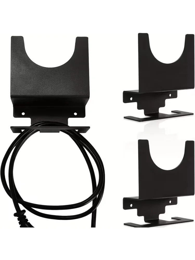Angle Grinder Holder Durable Metal Tool Rack with Cord Hanger Wall Mount Bracket for Polishers Cutters Workshop Garage Organizer