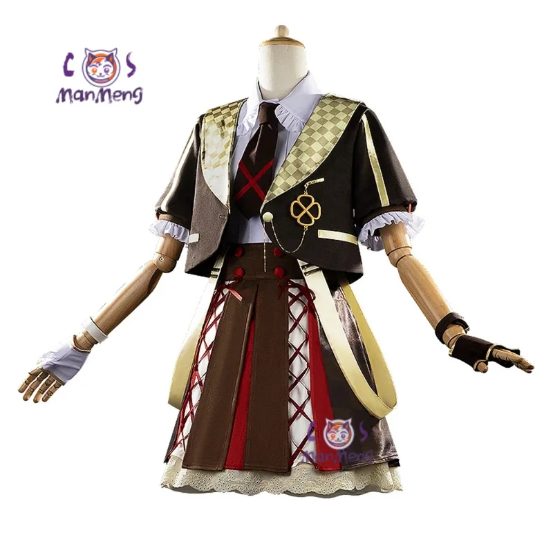 Derby Gelsweet Lolita Cosplay Costume, Robe, Gants, Chaussettes, Bague, Ensemble de Cheveux, Costume de ixde Noël, Jolis Uniformes pour Bol, Puerto Vista, Gagner ou Perdre