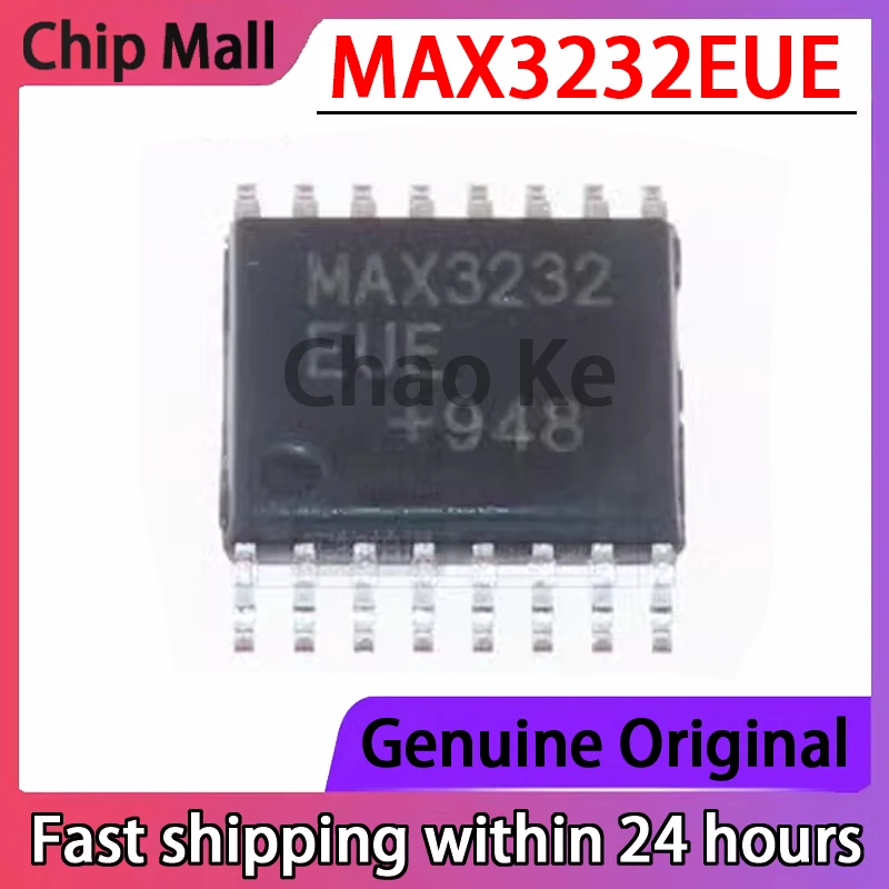 1PCS MAX3232EUE MAX3232EUE+T Driver Transceiver Chip Packaging TSSOP16 Brand New Original