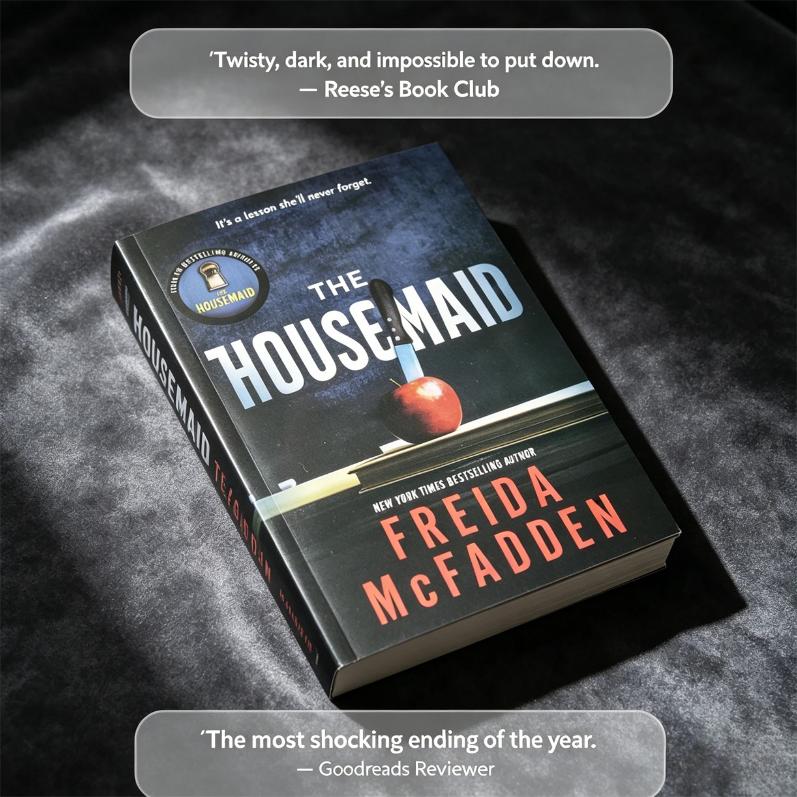

The Teacher By Freida McFadden Author of The Housemaid Psychological Thriller Suspense Fiction Novel Book